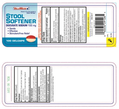 Image Description (Vm 100mg Dss Stool Softener 401 01)